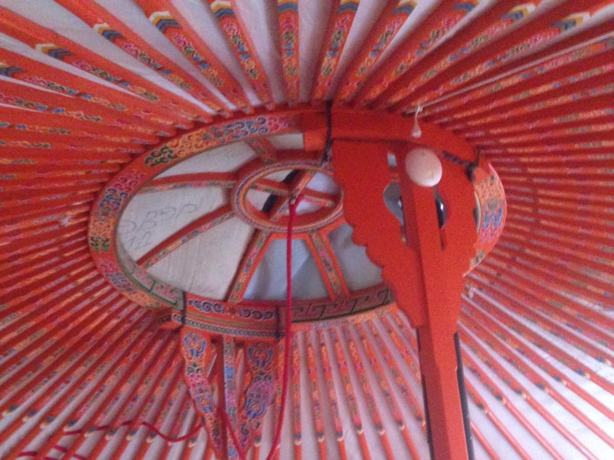 Yourte Mongole Saint-Léger-sur-Dheune Esterno foto