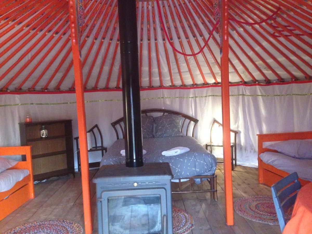 Yourte Mongole Saint-Léger-sur-Dheune Esterno foto
